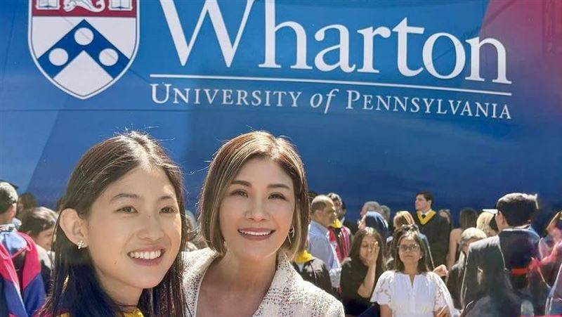 蔣雅淇女兒畢業全美第一商學院 奮鬥史曝