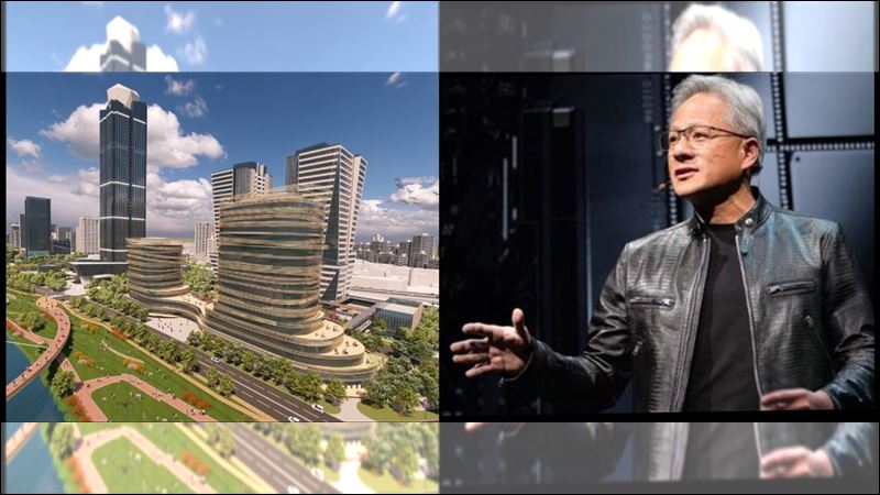 黃仁勳證實輝達總部　確定插旗北投士林