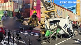 高雄,小港區,護欄,S型,聯結車,監視器,死因,高雄港,碼頭,自撞