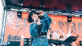 ▲川西奈月來台參與音樂祭演出。（圖／赤聲躁動音樂祭提供） 