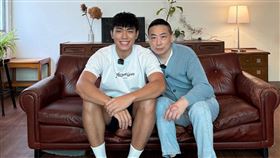 王ADEN新歌〈23/17〉除了邀請好友高爾宣合唱，爸爸更驚喜客串MV（圖／愛騰音樂有限公司提供）