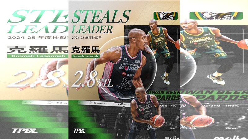 抄截王克羅馬。(圖/TPBL提供)