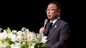 行政院政務委員林明昕今（19）日出席「519白色恐怖記憶日典禮」。（圖／行政院提供)