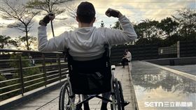 科技業高管癱瘓／記者張雅筑攝、受訪者提供