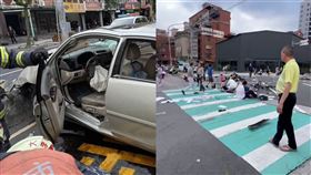 三峽,北大國小,OHCA,駕駛,公路局,高齡駕駛,駕照(圖/翻攝畫面)
