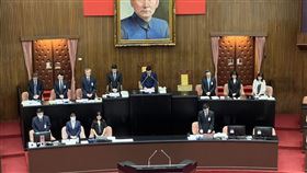 ▲立法院20日向三峽車禍默哀。（圖／記者蘇晏男攝影）