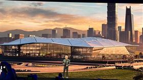 ▲輝達台灣總部在北士科，黃仁勳曝光命名靈感是老影集《星際爭霸戰》。（圖／記者師瑞德攝影）