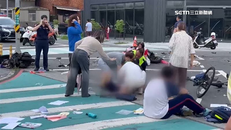 群眾CPR搶命　導護師急攔三立採訪車求助