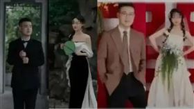 大陸,浙江省麗水松陽縣,交通局,員工,婚禮,婚紗照,新娘（圖／翻攝自微博）