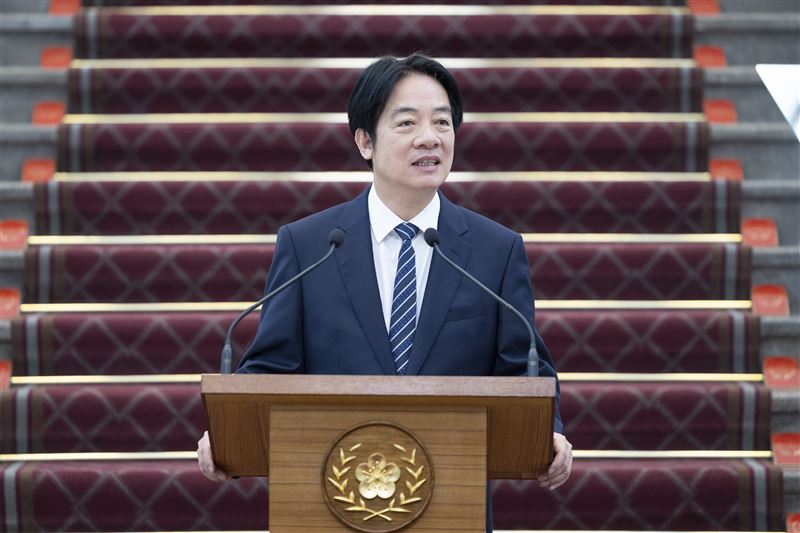 總統賴清德520就任週年時,曾表示將邀在野黨領袖國安情勢簡報。(資料照/總統府提供)