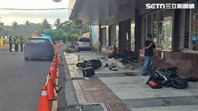 台南市,車輛,夫妻,騎樓,油門,休旅車,癲癇,車禍,死亡,玉井▲圖片描述。（圖／翻攝畫面）