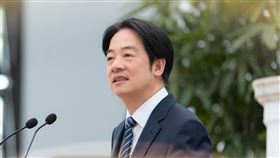 總統賴清德20日在總統府敞廳發表就職週年談話。（圖／翻攝自賴清德臉書）