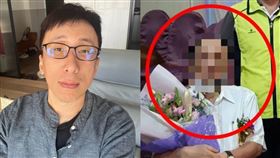 苦苓、三峽余文正。（圖／翻攝自苦苓、黃家賢臉書）