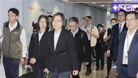 前總統蔡英文出訪歐洲今（21）日返抵台灣。（圖／翻攝自蔡英文臉書)
