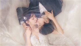 謝翔雅曝光婚紗照。（圖／翻攝自謝翔雅IG）
