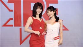 「2025 TRE台北國際成人展」金松季歩、瀨戶環奈。（圖／記者鄭孟晃攝影）