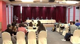 ▲北市府李四川等人舉行輝達相關時事說明。（圖／翻攝畫面）