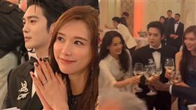 ▲舒淇、于適、林志玲在坎城影展同框。（圖／翻攝自微博）