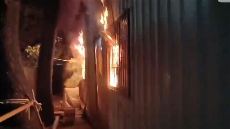 新／清大南大校區火警　現場畫面曝光