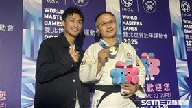 ▲「柔道男神」楊勇緯變教練的教練，陪伴劉文等奪下世壯運柔道金牌。（圖／記者蔡厚瑄攝影）