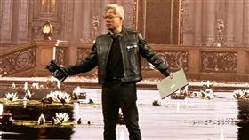 ▲黃仁勳現身Computex電腦展演講，提到目前是處於AI的基建時期。（圖／記者余國棟攝影）　