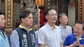 ▲朱立倫挺葉元之，板橋反惡罷街講。（圖／記者蘇晏男攝影）