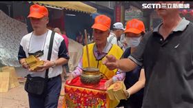 白沙屯拱天宮新爐主,陳廣雄(圖/翻攝畫面)