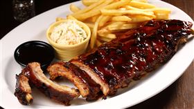 勞動節,買1送1,豬肋排(TGI FRIDAYS 提供)