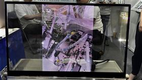 透明顯示屏（圖／達輝國際提供）