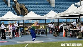 ▲知名歌手周杰倫岳祖父、藝人昆凌的爺爺勞倫斯（左二）本屆世壯運收下3金2銀。（圖／記者蔡厚瑄攝影）