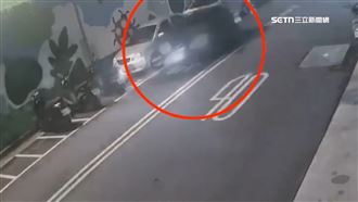 獨／不甩速限！士林男開名車狂飆亂撞逃逸