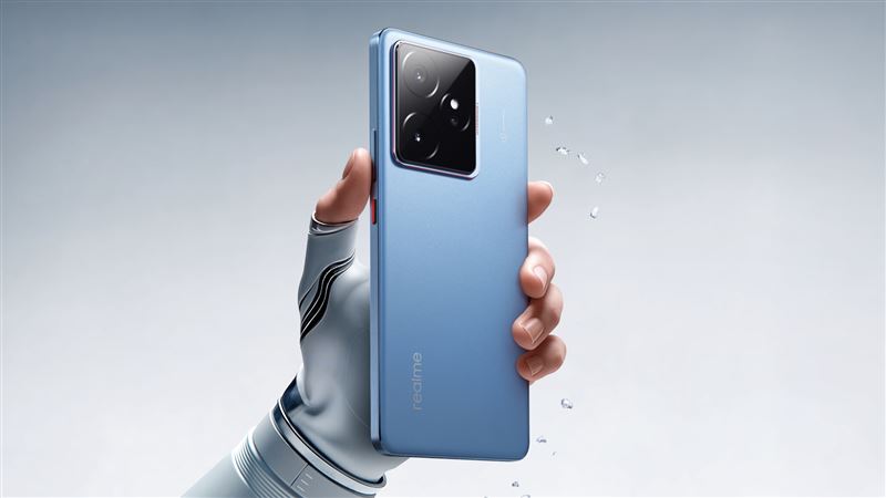 realme GT 7獨創IceSense冰感設計，為全球首款採用石墨烯材料製成背蓋的智慧型手機