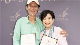 ▲喜翔（左）與楊貴媚分別獲得最佳男、女演員。（圖／記者趙于瑩攝影）