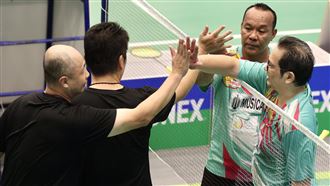 爆冷扳倒前世界球王組合　台中男雙嚇到！