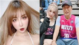 雪碧,方祺媛,中國,上海,精品中檢鑑定師,鴻海,郭台銘,合照,謝典林,SBL,彰化柏力力（圖／雪碧臉書、Threads）