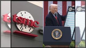 ▲新聞幕後／台積電硬起來　為232條款開嗆美國（圖／資料照、翻攝自WHITE HOUSE）