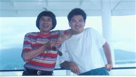 豬哥亮(左)與長子謝順福昔日珍貴父子合照。（圖／謝順福提供）