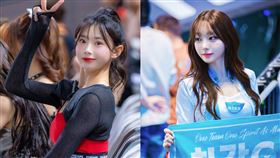 權喜原（右）、金娜妍（左）。（圖／翻攝自權喜原、金娜妍IG）