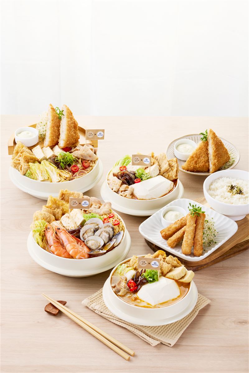 林聰明沙鍋魚頭與天利食堂打造台灣第一碗「沙鍋系拉麵」。（圖／林聰明沙鍋魚頭 提供）