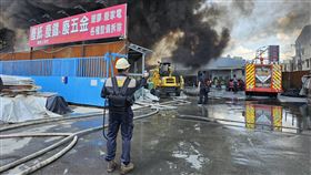 火警,塑膠倉庫,資源回收場,高雄市環保局