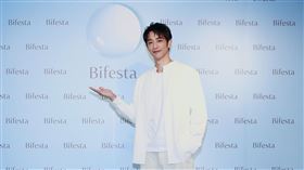 劉以豪出席洗卸品牌代言記者會。（圖／記者趙浩雲攝影）