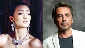 ▲米歇爾（ Jean Michel Jarre ）與鞏俐的情史轟動一時。（圖／翻攝自微博）