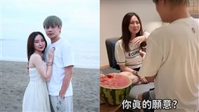 儒哥求婚女友成功。（圖／翻攝自儒哥YouTube）