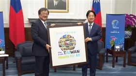 ▲總統賴清德「世衛行動團」。（圖／翻攝畫面）