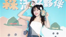 李多慧今（24）日出席藥妝店活動。（圖／記者蔡維歆攝影）