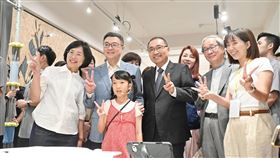 ▲卓榮泰侯友宜出席「國家兒童未來館-願景館開幕活動」。（圖／新北市府提供） 