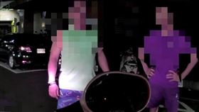 車主家人發現後都感到相當無奈又荒謬。（圖／翻攝畫面）