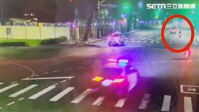 左營警分局,楠梓區,高雄,警方,交通,員警,機車,肋骨,女騎士,左營區,拒檢▲圖片描述。（圖／翻攝畫面）