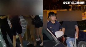 恆春警分局墾丁派出所,屏東縣,恆春鎮,墾丁大街,孕婦,喝酒,打架,鬥毆,衝突▲圖片描述。（圖／翻攝畫面）