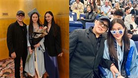 李連杰開心宣布，4個女兒都大學畢業了。（圖／翻攝自李連杰微博）